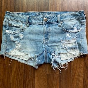 American eagle outfitters AEO super low shortie 8